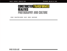 Tablet Screenshot of constructedrealities.net